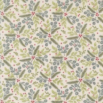 When Snow Falls 56174-11 Snowy White by Deb Strain for Moda Fabrics, Image