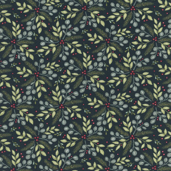 When Snow Falls 56174-13 Night Sky by Deb Strain for Moda Fabrics, Image