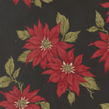 Candlelight Christmas 44420-16 Ebony by 3 Sisters for Moda Fabrics, Image