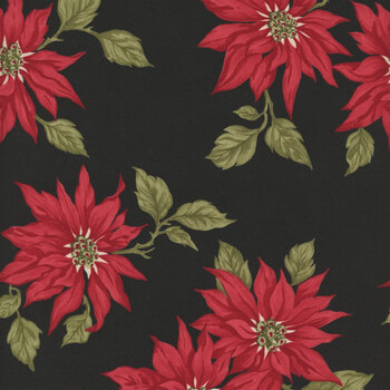 Candlelight Christmas 44420-16 Ebony by 3 Sisters for Moda Fabrics, Image