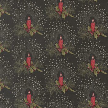 Candlelight Christmas 44424-16 Ebony by 3 Sisters for Moda Fabrics, Image