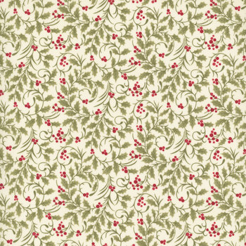 Candlelight Christmas 44425-11 Cream by 3 Sisters for Moda Fabrics, Image