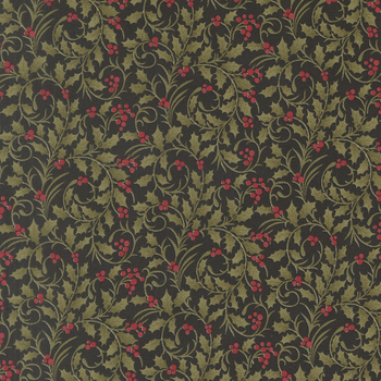 Candlelight Christmas 44425-16 Ebony by 3 Sisters for Moda Fabrics, Image