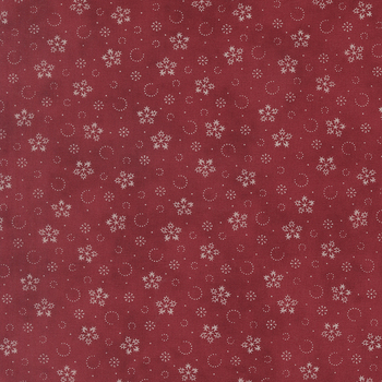 Candlelight Christmas 44426-13 Crimson by 3 Sisters for Moda Fabrics, Image
