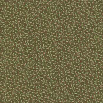 Candlelight Christmas 44427-15 Holly by 3 Sisters for Moda Fabrics, Image