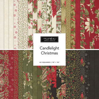 Candlelight Christmas Layer Cake by 3 Sisters for Moda Fabrics - RESERVE, Image