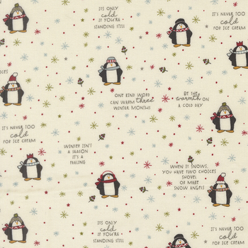 Chilly 55711-11 Vanilla by Sweetwater for Moda Fabrics, Image