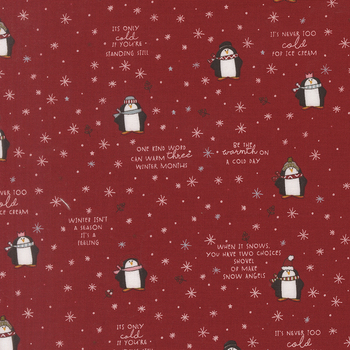 Chilly 55711-12 Red by Sweetwater for Moda Fabrics, Image