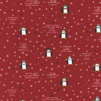 Chilly 55711-12 Red by Sweetwater for Moda Fabrics, Image