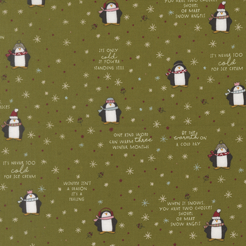 Chilly 55711-13 Pine by Sweetwater for Moda Fabrics, Image