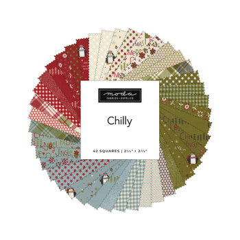 Chilly  Mini Charm Pack by Sweetwater for Moda Fabrics - RESERVE, Image