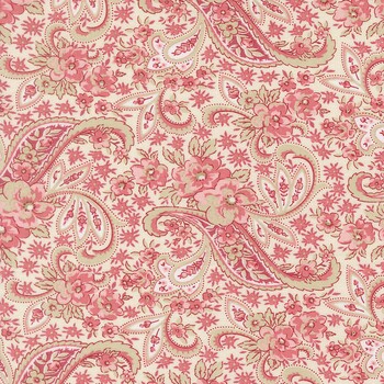 Petals and Polka Dots 3081-11 Lace by Bunny Hill Designs for Moda Fabrics, Image