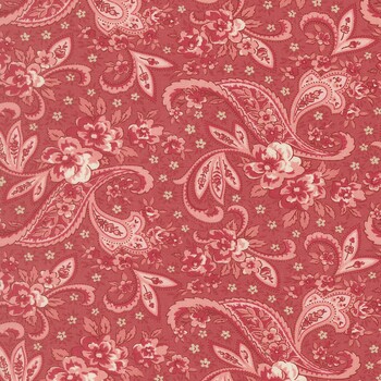 Petals and Polka Dots 3081-17 Tea Rose by Bunny Hill Designs for Moda Fabrics, Image