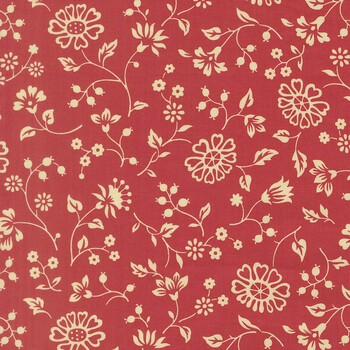 Petals and Polka Dots 3082-18 Tea Rose by Bunny Hill Designs for Moda Fabrics, Image
