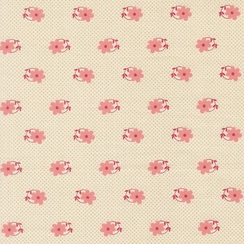 Petals and Polka Dots 3083-11 Lace by Bunny Hill Designs for Moda Fabrics, Image