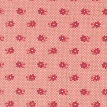 Petals and Polka Dots 3083-15 Blossoms by Bunny Hill Designs for Moda Fabrics, Image