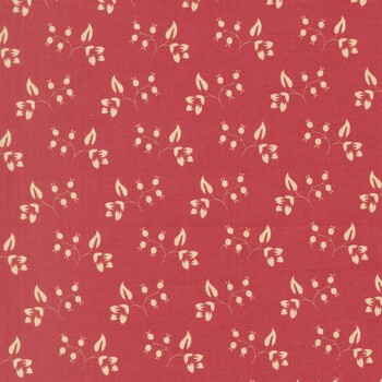 Petals and Polka Dots 3085-18 Tea Rose by Bunny Hill Designs for Moda Fabrics, Image