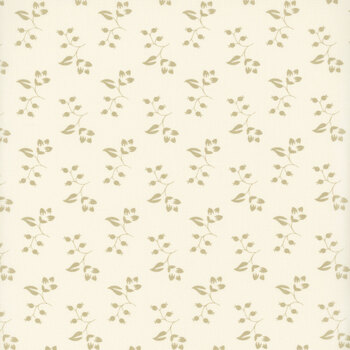 Petals and Polka Dots 3085-23 Lace-Linen by Bunny Hill Designs for Moda Fabrics, Image