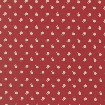 Petals and Polka Dots 3086-19 Rose by Bunny Hill Designs for Moda Fabrics, Image