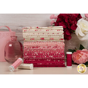 Petals and Polka Dots  30 FQ Set by Bunny Hill Designs for Moda Fabrics - RESERVE, Image