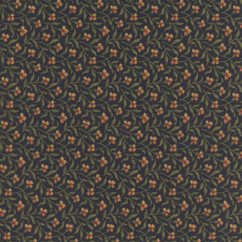 Flannel Season 9842-14F Indigo by Kansas Troubles Quilters for Moda Fabrics, Image