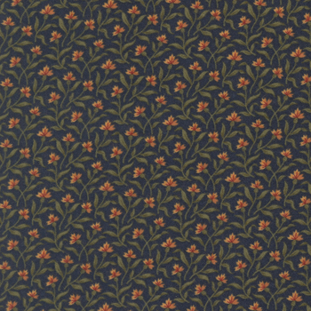 Flannel Season 9842-14F Indigo by Kansas Troubles Quilters for Moda Fabrics, Image