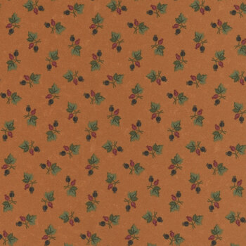 Flannel Season 9843-17F Pumpkin by Kansas Troubles Quilters for Moda Fabrics, Image