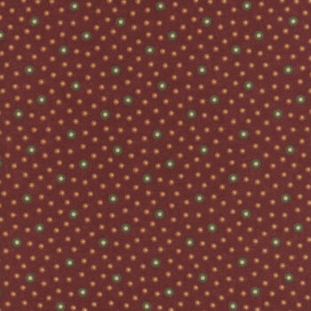 Flannel Season 9845-13F Barn Red by Kansas Troubles Quilters for Moda Fabrics, Image