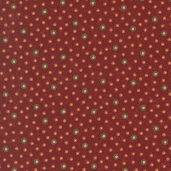 Flannel Season 9845-13F Barn Red by Kansas Troubles Quilters for Moda Fabrics, Image