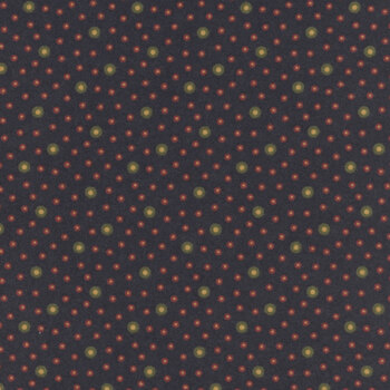 Flannel Season 9845-14F Indigo by Kansas Troubles Quilters for Moda Fabrics, Image