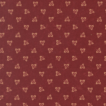 Flannel Season 9846-13F Barn Red by Kansas Troubles Quilters for Moda Fabrics, Image
