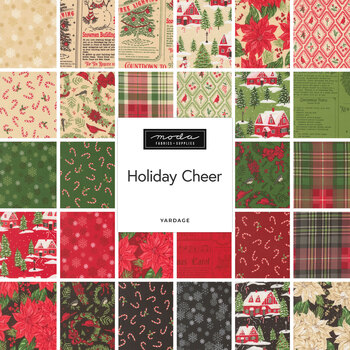 Holiday Cheer  Yardage by Stacy Iest Hsu for Moda Fabrics, Image