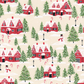 Holiday Cheer 20972-11 Natural by Stacy Iest Hsu for Moda Fabrics, Image