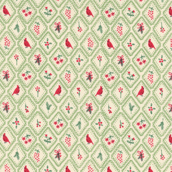 Holiday Cheer 20974-13 Mistletoe by Stacy Iest Hsu for Moda Fabrics, Image