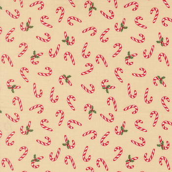 Holiday Cheer 20975-11 Natural by Stacy Iest Hsu for Moda Fabrics, Image