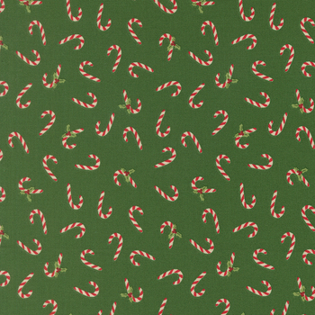 Holiday Cheer 20975-14 Evergreen by Stacy Iest Hsu for Moda Fabrics, Image