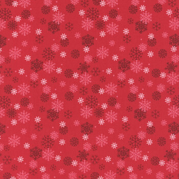 Holiday Cheer 20976-17 Poinsettia by Stacy Iest Hsu for Moda Fabrics, Image