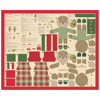 Holiday Cheer 20979-11 Natural Panel by Stacy Iest Hsu for Moda Fabrics, Image