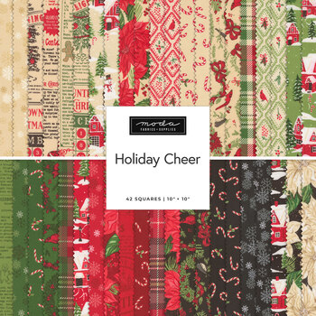 Holiday Cheer Layer Cake by Stacy Iest Hsu for Moda Fabrics - RESERVE, Image