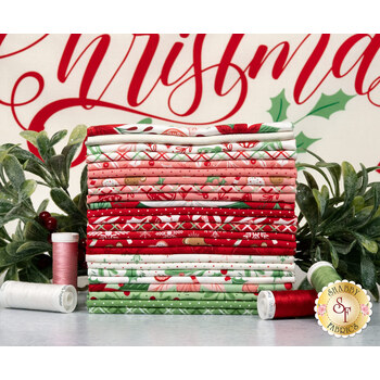 Merrily On High  24 FQ Set + Panel by Sweetfire Road for Moda Fabrics - RESERVE, Image