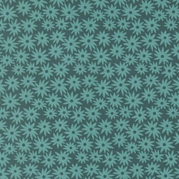 Scenery 51270-17 Dark Teal by Elizabeth Hartman for Moda Fabrics, Image