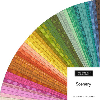 Scenery  Jelly Roll by Elizabeth Hartman for Moda Fabrics - RESERVE, Image