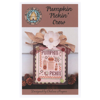 Pumpkin Pickin' Crew Cross Stitch Pattern, Image