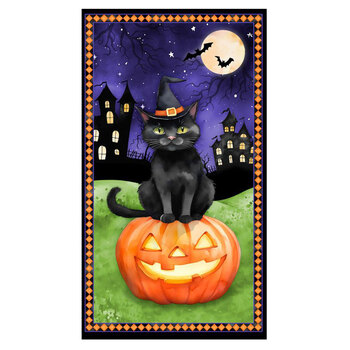 Spooky Tails 33929-679 Panel by Nancy Mink for Wilmington Prints, Image