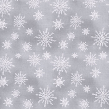 Let it Snow-Man! 27758-919 Gray by Danielle Leone for Wilmington Prints