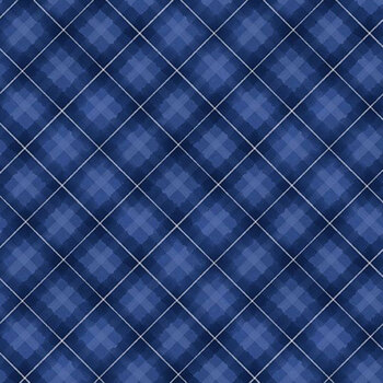 Let it Snow-Man! 27759-441 Dark Blue by Danielle Leone for Wilmington Prints, Image