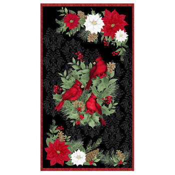Cardinal Charm 39926-937 Panel by Susan Winget for Wilmington Prints, Image