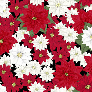 Cardinal Charm 39928-931 Black by Susan Winget for Wilmington Prints, Image