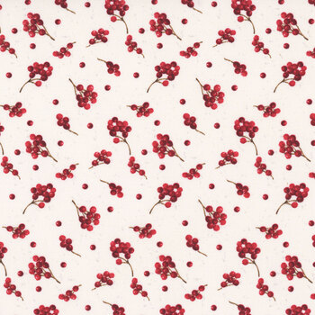 Cardinal Charm 39932-132 Cream by Susan Winget for Wilmington Prints