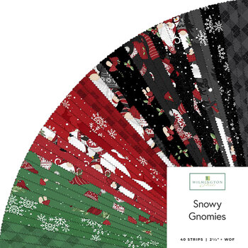Snowy Gnomies  40 Karat Crystals by Jennifer Pugh for Wilmington Prints, Image